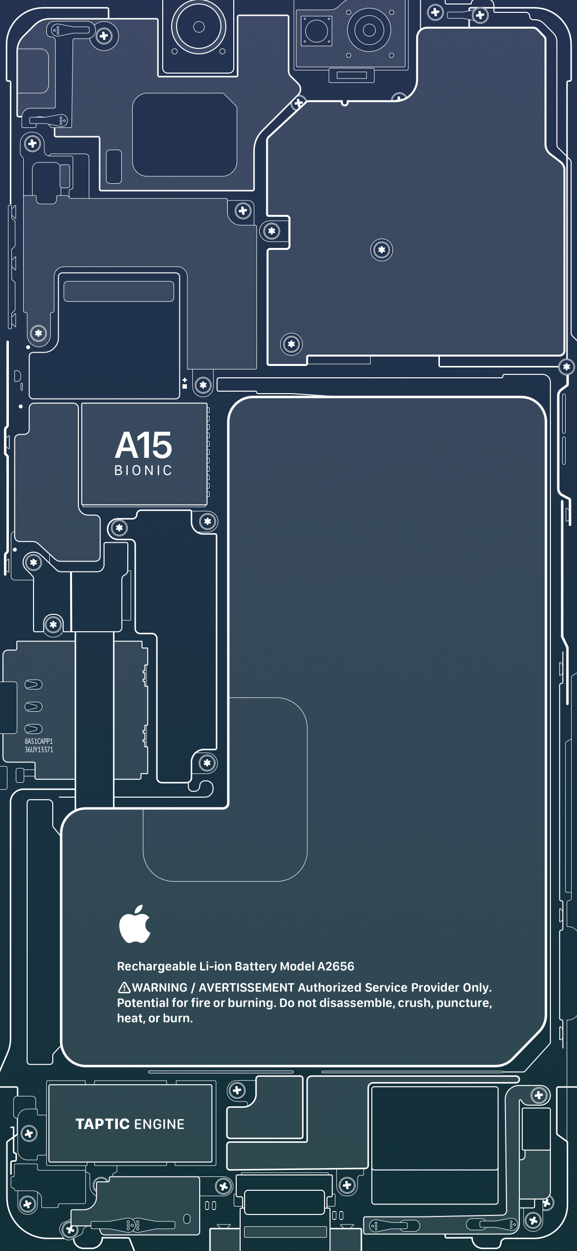Iphone 13 透视图壁纸